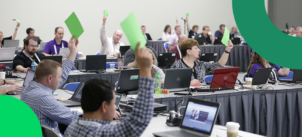 team collaboration and vote